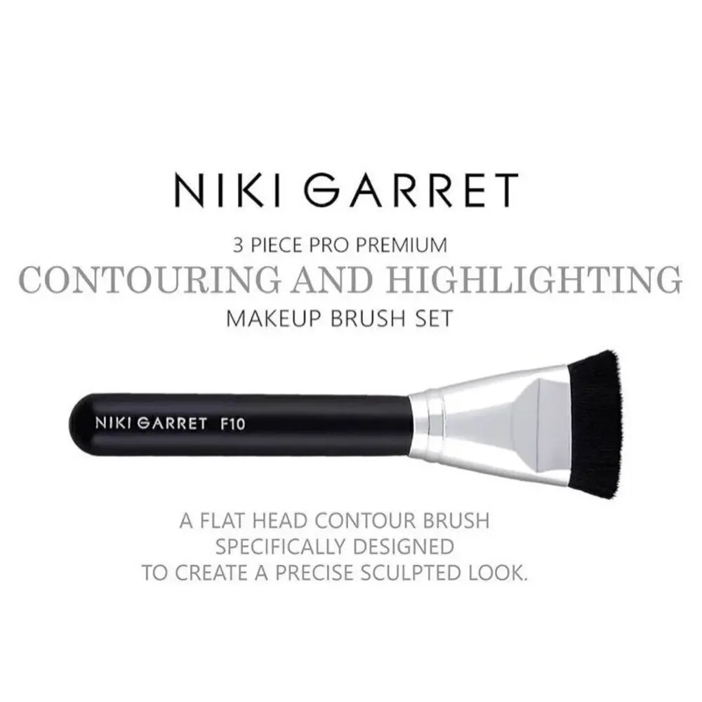 NIKI GARRETT - 🎉HP X 4🎉 NWT Limited Edition 3-Pc Contour:Highlighting Brushes